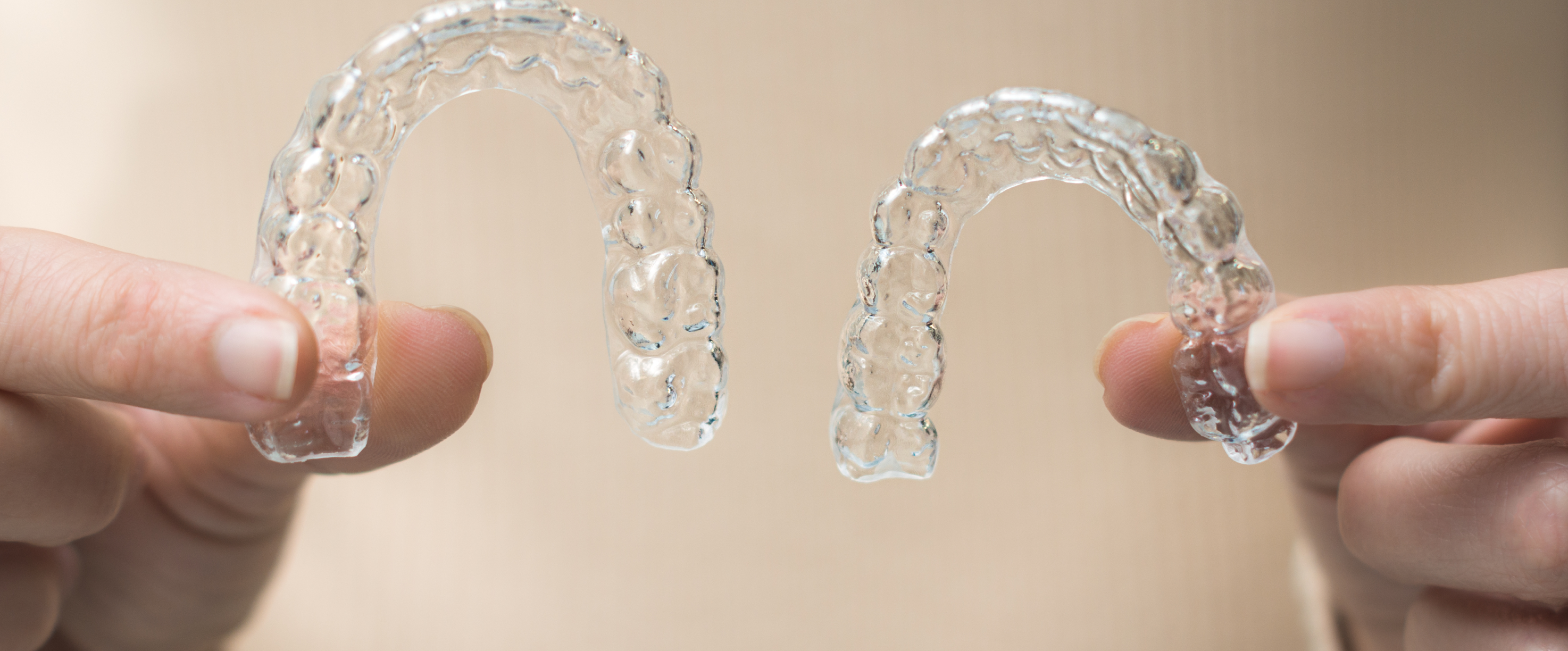 Patient with braces fitted seeing a dentist for a check-up